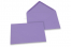 Coloured greeting card envelopes - purple, 114 x 162 mm | Bestbuyenvelopes.uk