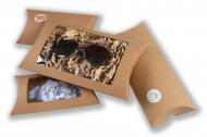 Brown pillow boxes  | Bestbuyenvelopes.uk