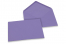 Coloured greeting card envelopes - purple, 133 x 184 mm | Bestbuyenvelopes.uk