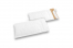 Paper padded envelopes - white, 100 x 165 mm | Bestbuyenvelopes.uk