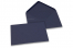 Coloured greeting card envelopes - dark blue, 125 x 175 mm | Bestbuyenvelopes.uk