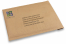 Honeycomb paper padded envelopes - example with a print | Bestbuyenvelopes.uk