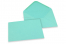 Coloured greeting card envelopes - robin egg blue, 133 x 184 mm | Bestbuyenvelopes.uk