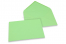 Coloured greeting card envelopes - pale green, 162 x 229 mm | Bestbuyenvelopes.uk