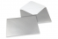 Coloured greeting card envelopes - silver, 162 x 229 mm | Bestbuyenvelopes.uk