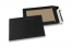 Coloured board-backed envelopes - Black, 162 x 229 mm | Bestbuyenvelopes.uk