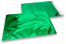 Coloured metallic foil envelopes green - 320 x 430 mm | Bestbuyenvelopes.uk