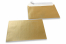 Gold coloured mother-of-pearl envelopes - 162 x 229 mm | Bestbuyenvelopes.uk