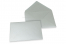 Coloured greeting card envelopes - silver metallic, 114 x 162 mm | Bestbuyenvelopes.uk