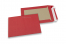 Coloured board-backed envelopes - Red, 162 x 229 mm | Bestbuyenvelopes.uk